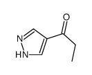 1-(1H-吡唑-4-基)-1-丙酮结构式
