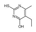 5-Ethyl-6-methyl-2-thioxo-2,3-dihydropyrimidin-4(1H)-one Structure