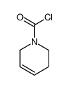 3,6-dihydro-2H-pyridine-1-carbonyl chloride结构式