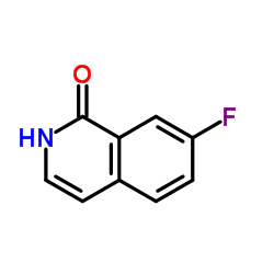 1(2H)-Isoquinolinone,7-fluoro-(9CI) Structure