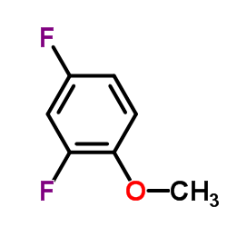 2,4-Difluoro-1-methoxybenzene Structure