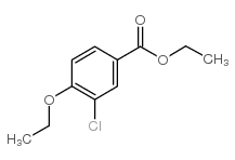 3-氯-4-乙氧基苯甲酸乙酯结构式