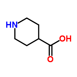 4-哌啶甲酸结构式
