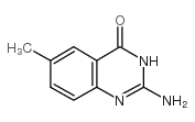 2-氨基-6-甲基-4(3H)-喹唑啉酮结构式