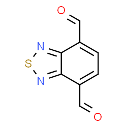 苯并[C][1,2,5]噻二唑-4,7-二甲醛结构式