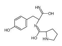 H-Pro-Tyr-NH2 · HCl Structure