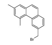 6-(bromomethyl)-2,4-dimethylphenanthrene Structure