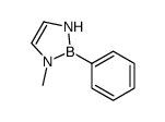 3-methyl-2-phenyl-1H-1,3,2-diazaborole结构式