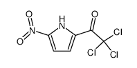 2,2,2-trichloro-1-(5-nitro-1H-pyrrol-2-yl)ethan-1-one结构式