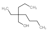 1-Hexanol, 2-ethyl-2-propyl- Structure