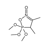 5,5,5-trimethoxy-3,4-dimethyl-4,5-dihydro-5λ5-[1,2,5]oxazaphosphole 2-oxide Structure