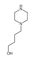 1-Piperazinebutanol(6CI,7CI,8CI,9CI) structure