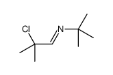 N-tert-butyl-2-chloro-2-methylpropan-1-imine结构式