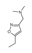 3-Isoxazolemethanamine,5-ethyl-N,N-dimethyl-(9CI) structure