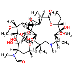 3'-N-DesMethyl-3'-N-forMyl AzithroMycin Structure