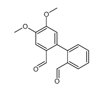 2-(2-formylphenyl)-4,5-dimethoxybenzaldehyde结构式