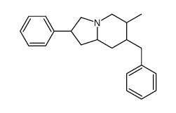 7-benzyl-6-methyl-2-phenyl-1,2,3,5,6,7,8,8a-octahydroindolizine Structure