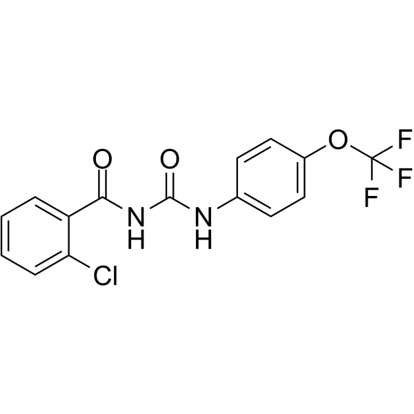 异丙醇中杀虫脲标准溶液结构式