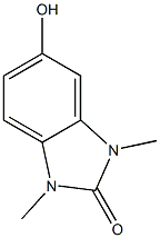 5-Hydroxy-1,3-dimethyl-1,3-dihydro-benzoimidazol-2-one Structure