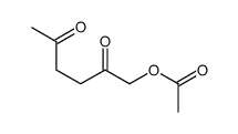 2,5-dioxohexyl acetate Structure