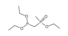 O,O-diethyl O-ethylmethylphosphinyl methylphosphonite结构式