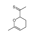 1-(6-methyl-3,4-dihydro-2H-pyran-2-yl)ethanethione Structure
