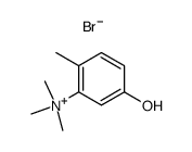5-hydroxy-2,N,N,N-tetramethyl-anilinium, bromide Structure