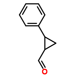 2-苯基环丙烷羧醛结构式