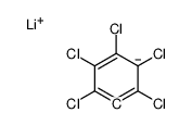 lithium,1,2,3,4,5-pentachlorobenzene-6-ide Structure