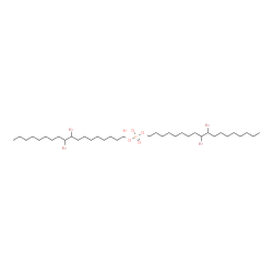 Bis(9,10-dibromooctadecyl) hydrogen phosphate Structure
