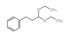 Benzene,(3,3-diethoxypropyl)-结构式