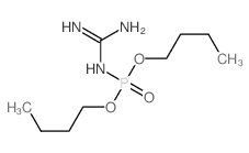 Phosphoramidic acid,(aminoiminomethyl)-, dibutyl ester (9CI)结构式