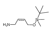 (Z)-4-((tert-butyldimethylsilyl)oxy)but-2-en-1-amine结构式