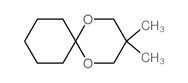 3,3-二甲基1,5-二氧杂螺[5.5]十一烷结构式