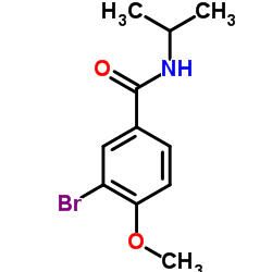 3-Bromo-N-isopropyl-4-methoxybenzamide Structure