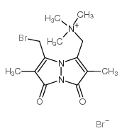 Monobromo(trimethylammonio)bimane bromide Structure