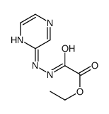 Ethyl oxo[2-(2-pyrazinyl)hydrazino]acetate Structure