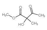 2-羟基-2-甲基-3-氧丁酸甲酯结构式