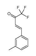 1,1,1-trifluoro-4-(3-methylphenyl)but-3-en-2-one结构式