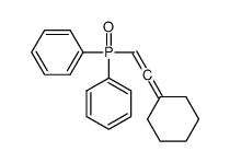 [2-cyclohexylideneethenyl(phenyl)phosphoryl]benzene Structure