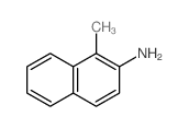 2-Amino-1-methylnaphthalene Structure