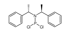 [(S,S)-bis(α-methylbenzyl)amino]phosphorous dichloride Structure