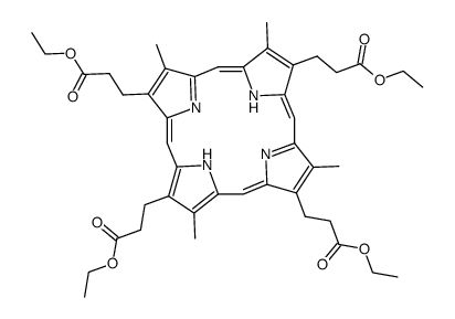 COPROPORPHYRIN III TETRAETHYL ESTER)结构式
