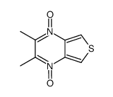 2,3-Dimethylthieno[3,4-b]pyrazin-1-dioxid结构式