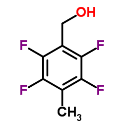 2,3,5,6-四氟-4-甲基苯甲醇结构式