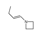 1-[(E)-but-1-enyl]azetidine结构式