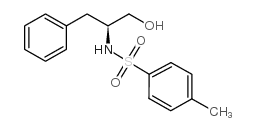 (S)-(-)-N-[1-(羟甲基)-2-苯基乙基]-4-甲基苯磺酰胺结构式
