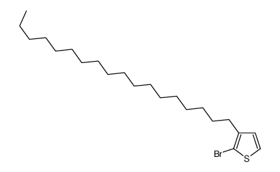 2-bromo-3-octadecylthiophene Structure
