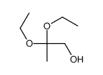 2,2-diethoxypropan-1-ol结构式