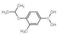 4-异丙氧基-3-甲基苯硼酸结构式